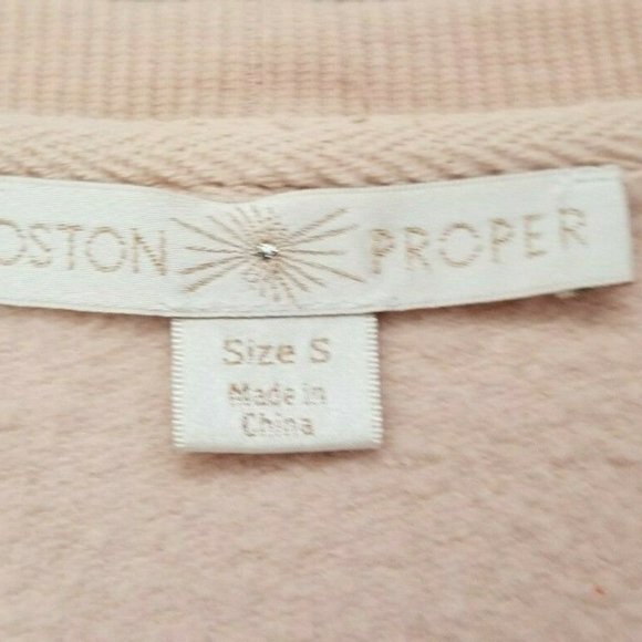 Boston proper  Sweat Dress Antique Rose sz S - Picture 4 of 11